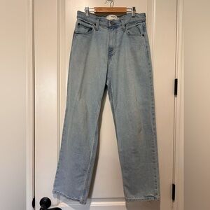 Hollister unisex Relaxed Baggy Light Blue Jeans